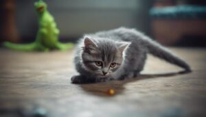 cat ate lizard incident