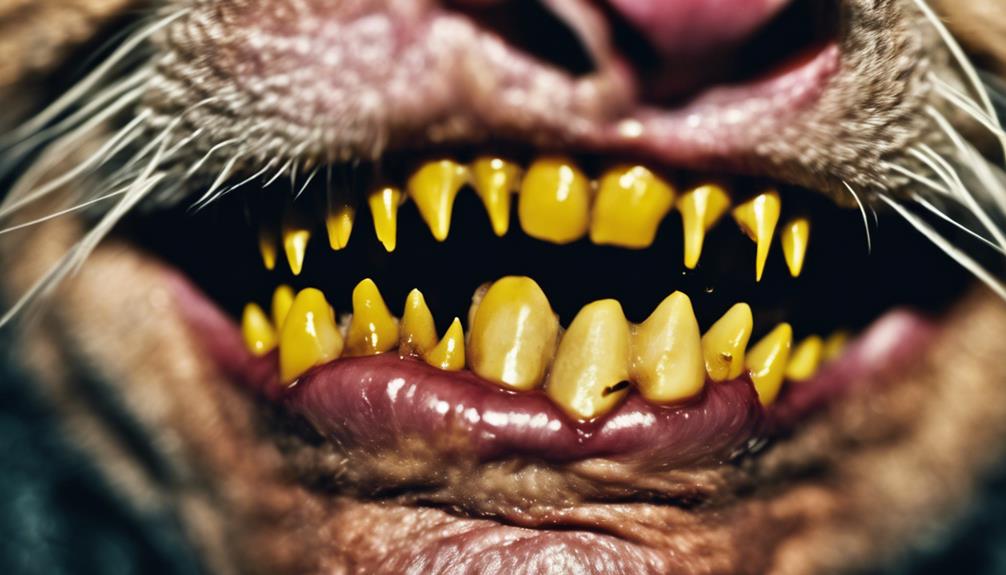 cat dental hygiene needed