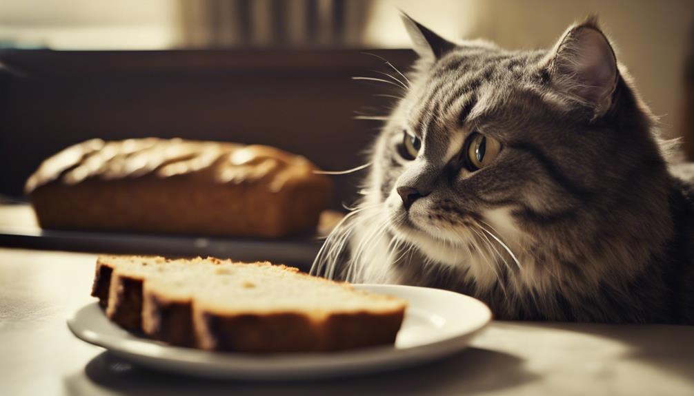 cats and banana bread