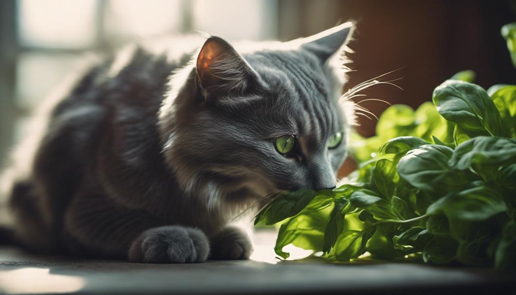 cats and basil safety