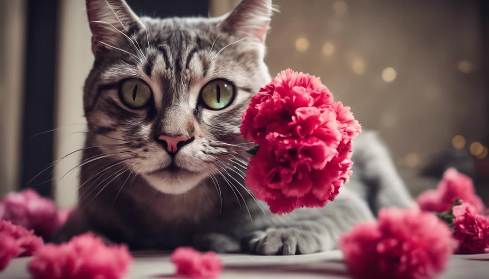 cats and carnations toxicity