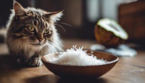cats and coconut consumption