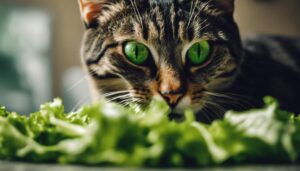 cats and lettuce safety