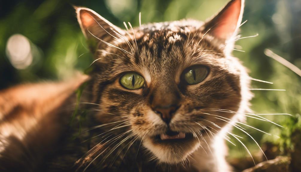 cats and salmon skin
