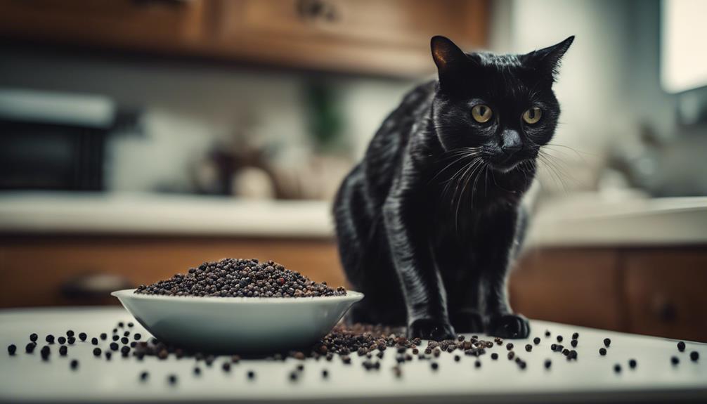 cats cannot eat pepper