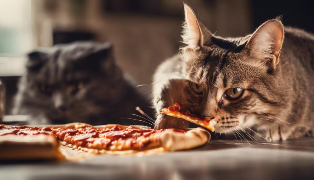 cats should not eat pizza