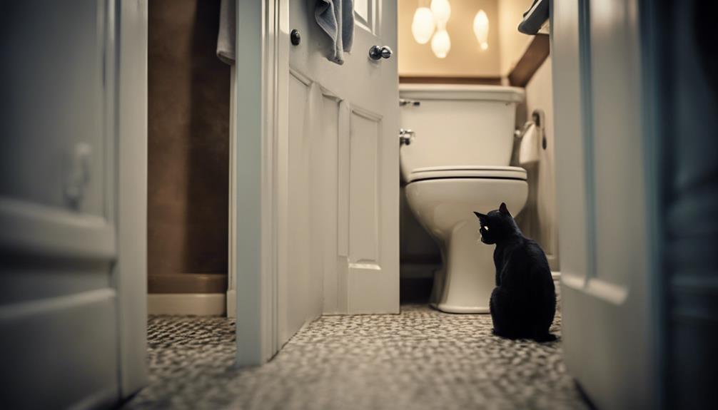 curious cat bathroom companion