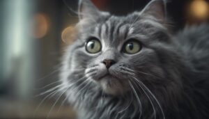 curious cat catches fly