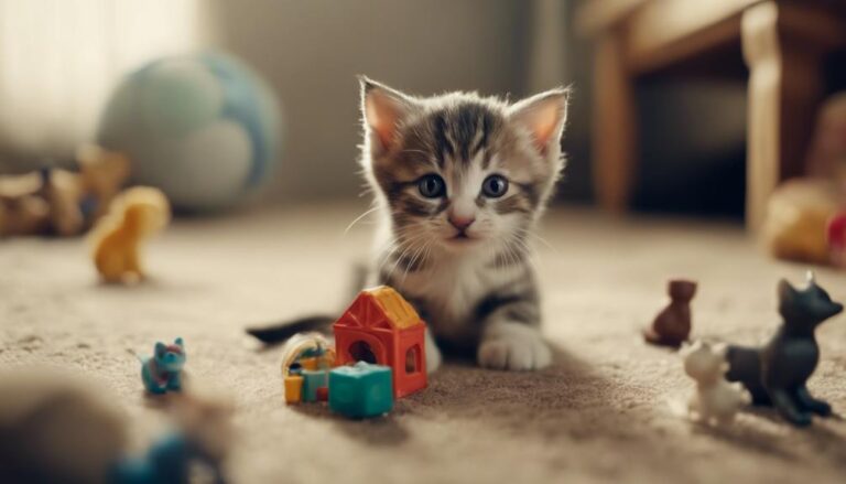 socializing a single kitten