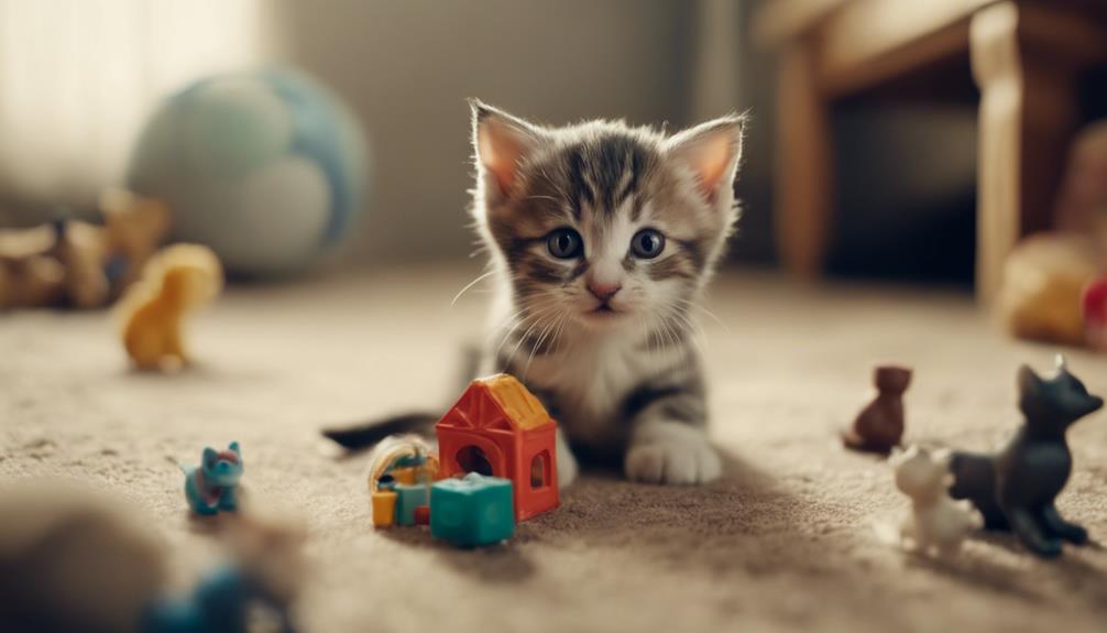 socializing a single kitten