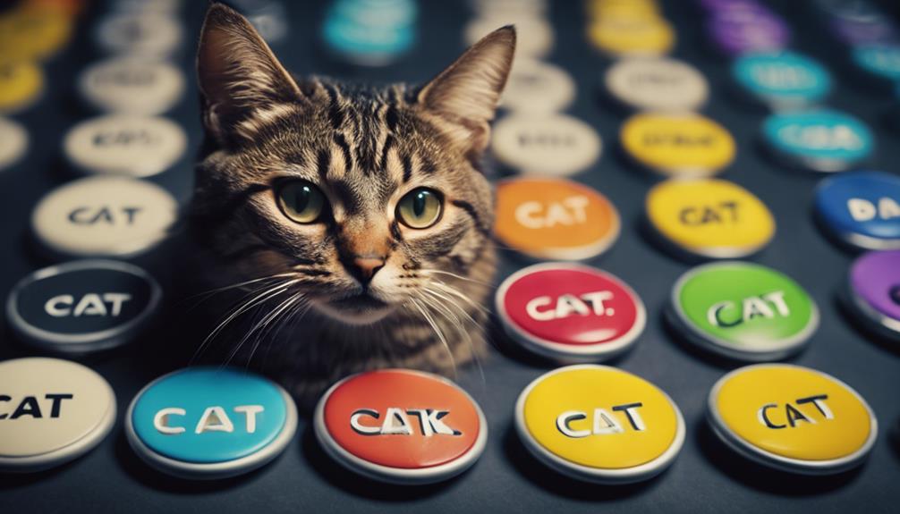 teaching cats speech buttons