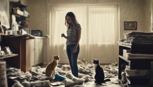 unwanted cat urine mess